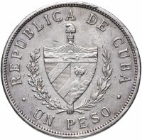 Купить Куба 1 песо (peso) 1934