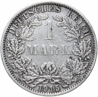 купить Германия 1 марка 1915 Знак монетного двора: "A" - Берлин