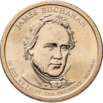 купить США 1 dollar (доллар) 2010 Джеймс Бьюкенен (15-й президент США) P