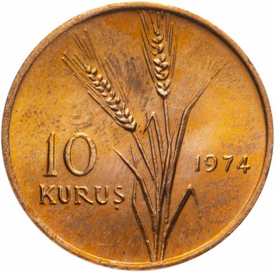 купить Турция 10 курушей (kurus) 1974 "ФАО - Сельскохозяйственный прогресс"