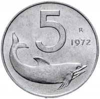 Купить Италия 5 лир 1951-2001