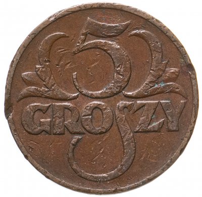 купить Польша 5 грошей (groszy) 1939