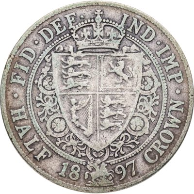 купить Великобритания 1/2 кроны (crown) 1897
