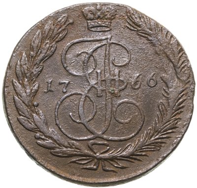 купить 5 копеек 1766 ЕМ