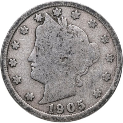 купить США 5 центов (cents) 1905 Liberty Nickel