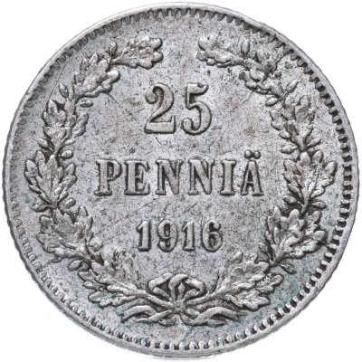 купить 25 пенни (pennia) 1916 S
