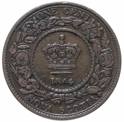 купить Канада, Новая Шотландия 1 цент (cent) 1864