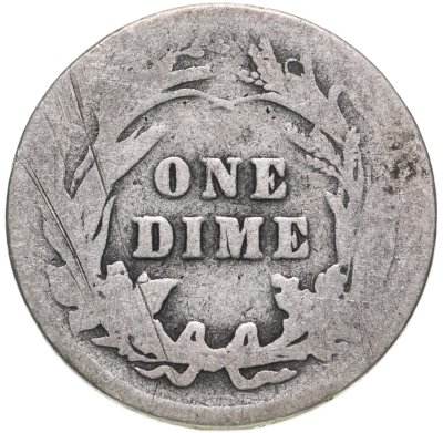 купить США 10 центов (дайм, one dime) 1910 Barber Dime Без отметки монетного двора
