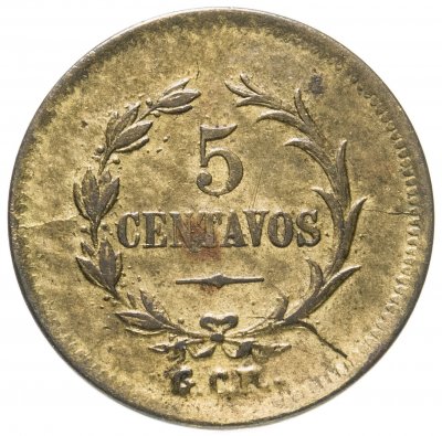 купить Коста-Рика 5 сентаво (centavos) 1919