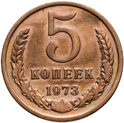 купить 5 копеек 1973