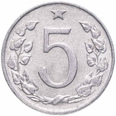 купить Чехословакия 5 геллеров 1973