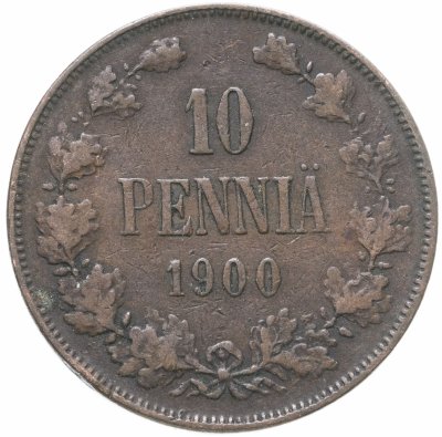 купить 10 пенни (pennia) 1900