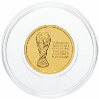 купить 50 рублей 2018 СПМД "Чемпионат мира по футболу FIFA 2018 - кубок" (Фифа)