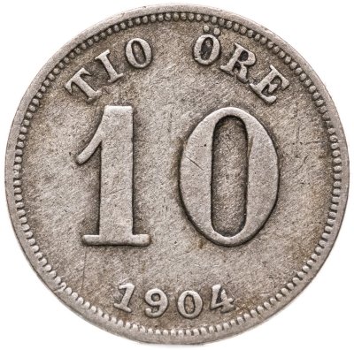купить Швеция 10 эре 1904
