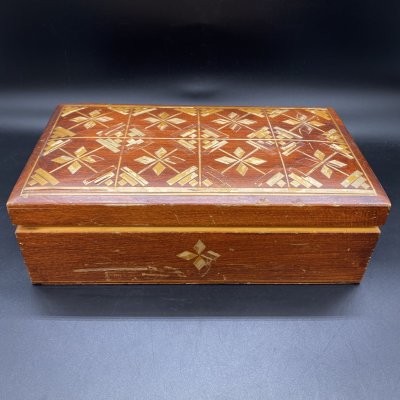 купить Шкатулка с декором, дерево, СССР, 1980-1990 гг.