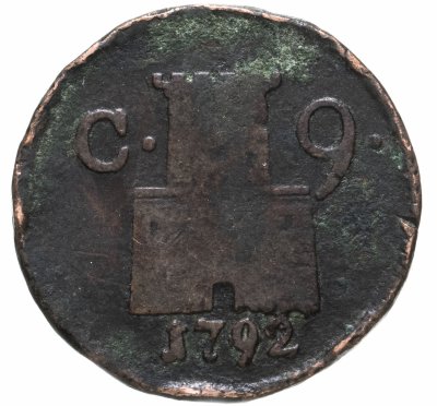 купить Неаполитанское королевство 9 кавалли (cavalli) 1792