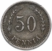 Купить Финляндия 50 пенни (pennia) 1938
