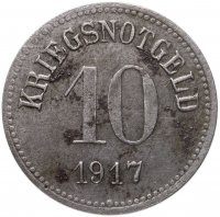 купить Германия (Фюрт) нотгельд 10 пфеннигов 1917