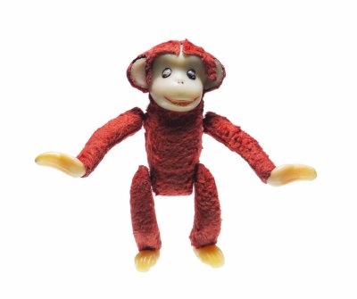 купить Игрушка "Обезьянка", пластик, СССР, 1970-1990 гг.