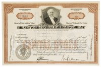 купить Акция США THE NEW YORK CENTRAL RAILROAD COMPANY, 1950 г.
