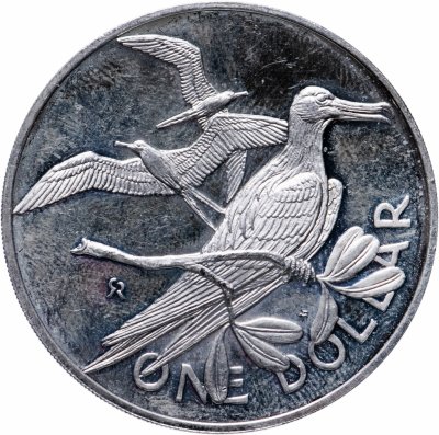 купить Британские Виргинские острова 1 доллар (dollar) 1974
