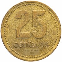 Купить Аргентина 25 сентаво (centavos) 1992-2010, случайная дата