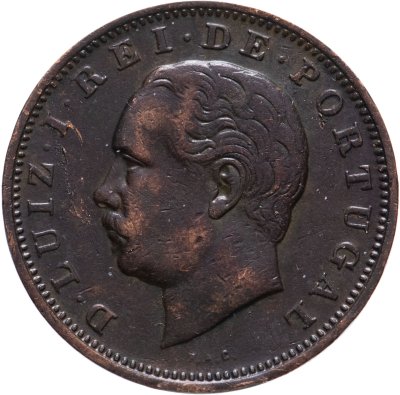 купить Португалия 20 рейс (reis) 1883
