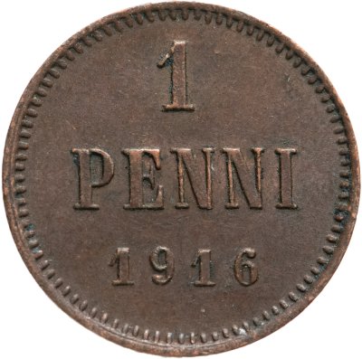 купить 1 пенни (penny) 1916