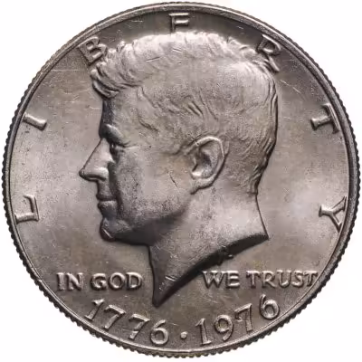 купить США 50 центов (1/2 доллара, half dollar) 1976 "200 лет независимости США"