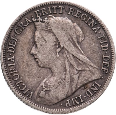 купить Великобритания 1 шиллинг (shilling) 1899