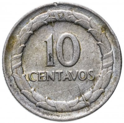 купить Колумбия 10 сентаво (centavos) 1948