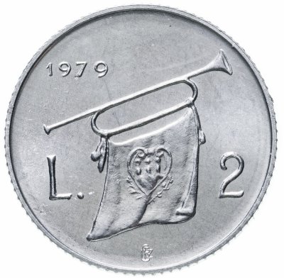 купить Сан-Марино 2 лиры 1979 "Институциональные органы государства"