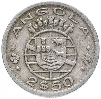 купить Ангола 2,5 эскудо (escudos) 1968