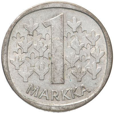 купить Финляндия 1 марка (markka) 1964 S