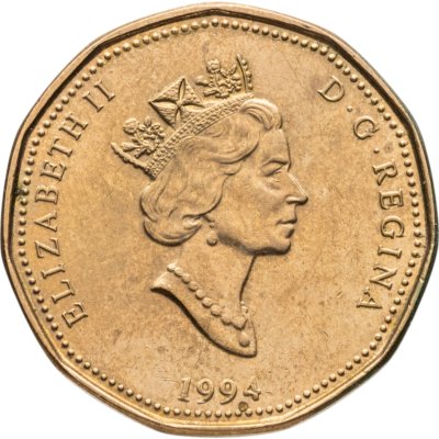 купить Канада 1 доллар (dollar) 1994 "Национальный мемориал"