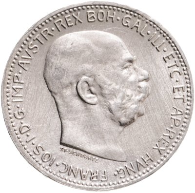 купить Австро-Венгрия 1 крона (crown) 1915, для Австрии