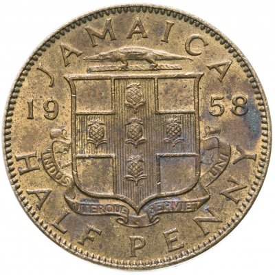 купить Ямайка 1/2 пенни (penny) 1958