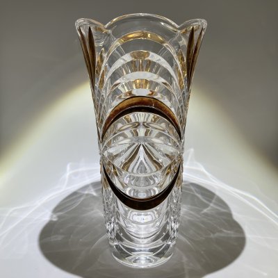 купить Ваза с рельефным декором, хрусталь, золочение, Россия, 2010-2020 гг.