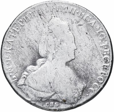 купить 1 рубль 1786 СПБ-TI-ЯА