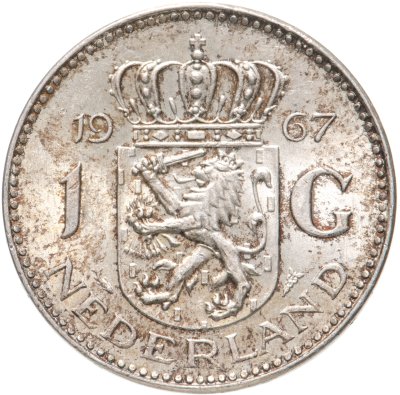 купить Нидерланды 1 гульден 1967