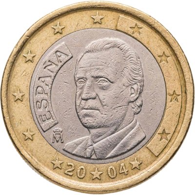 купить Испания 1 евро (euro) 2004