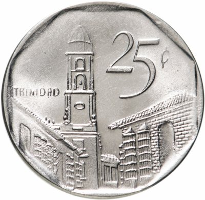 купить Куба 25 сентаво (centavos) 1994-2018 CUC, случайная дата