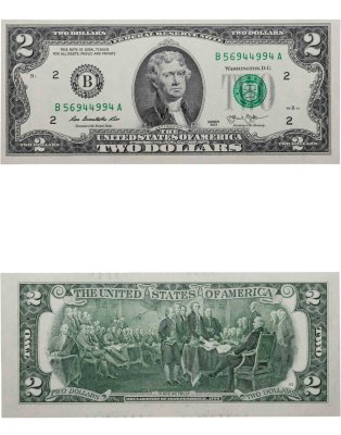 купить США 2 доллара 2013 (Pick 538) B-Нью Йорк "FW" (Fort Worth)