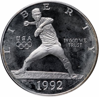 купить США 1 доллар (dollar) 1992 S "Бейсбол"