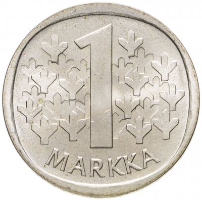купить Финляндия 1 markka (марка) 1967 S
