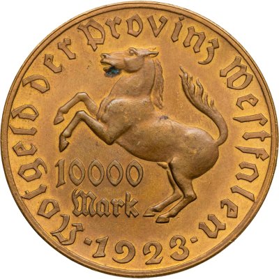 купить Германия, Вестфалия, нотгельд 10000 марок 1923
