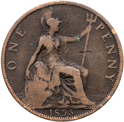 купить Великобритания 1 пенни (penny) 1895