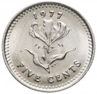купить Родезия 5 центов (cents) 1977
