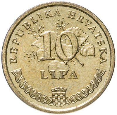 купить Хорватия 10 лип (lipa) 1999