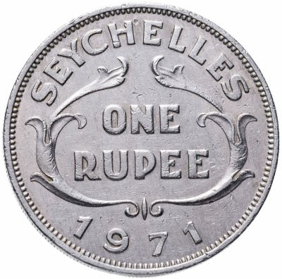 купить Сейшелы 1 рупия (rupee) 1971